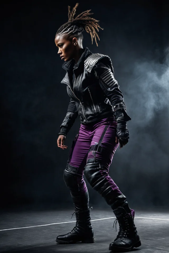 ECHO, original generated human fighter