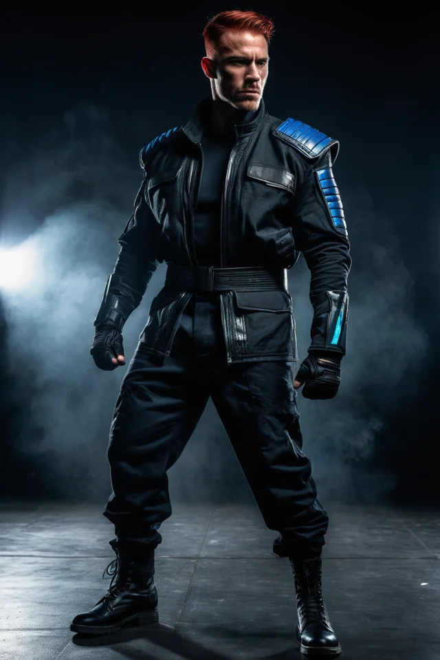 GEMMA, original generated human fighter