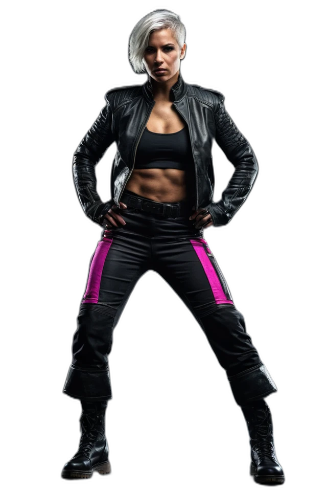 MISTRAL, original generated human fighter